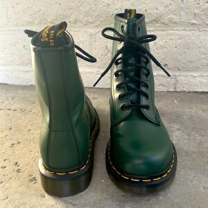Green Dr Marten’s Boots